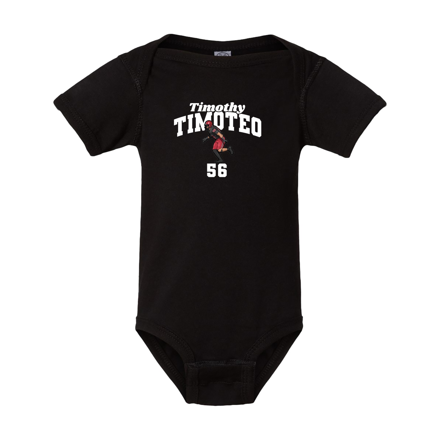 Baby Onesie — Signature Arch in Black