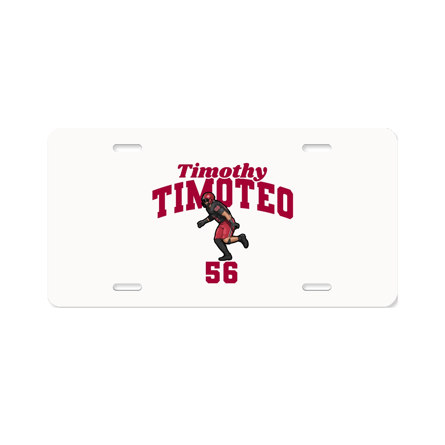 License Plate — Signature Arch in Classic