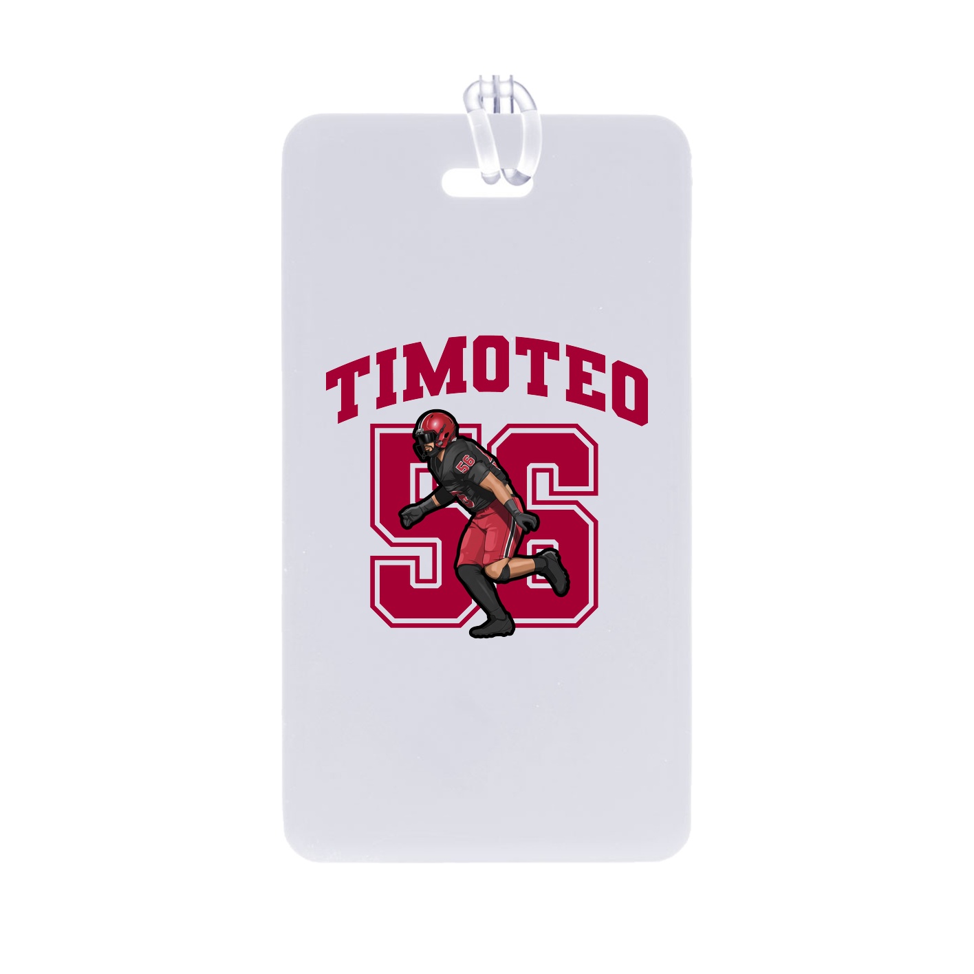 Bag Tag — Number in Classic