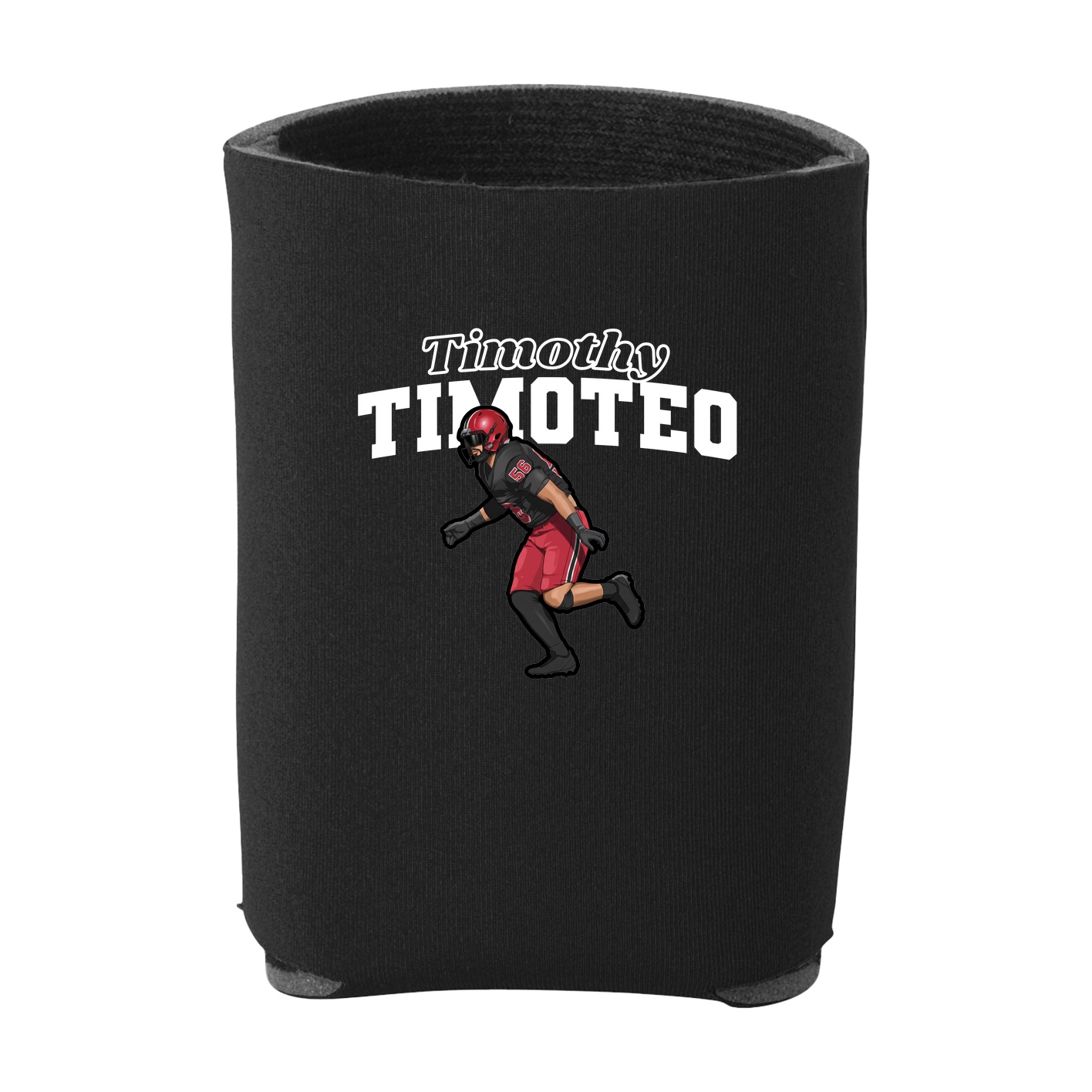 Can Holder — Name Arch in Black