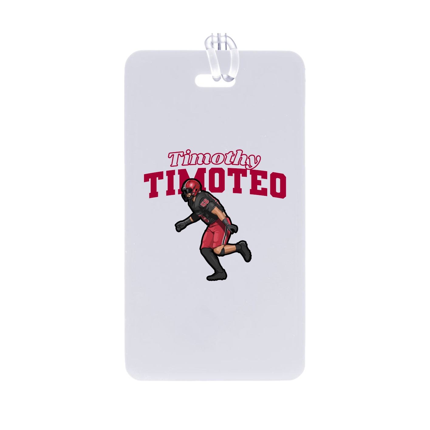 Bag Tag — Name Arch in Classic