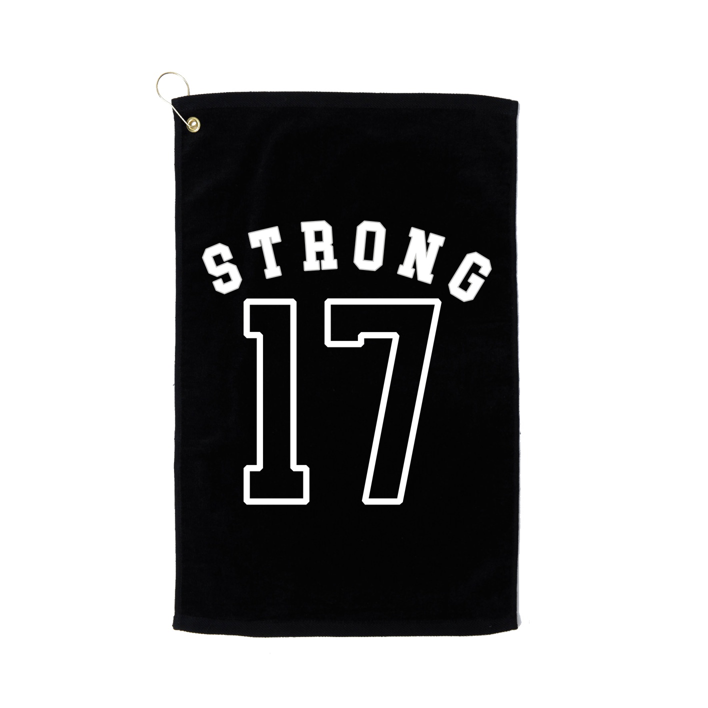 Golf Towel — Shirsey Arch in Black
