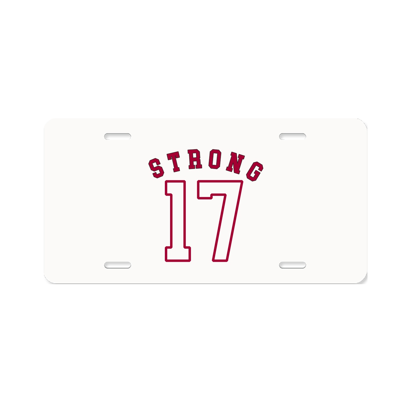 License Plate — Shirsey Arch in Classic