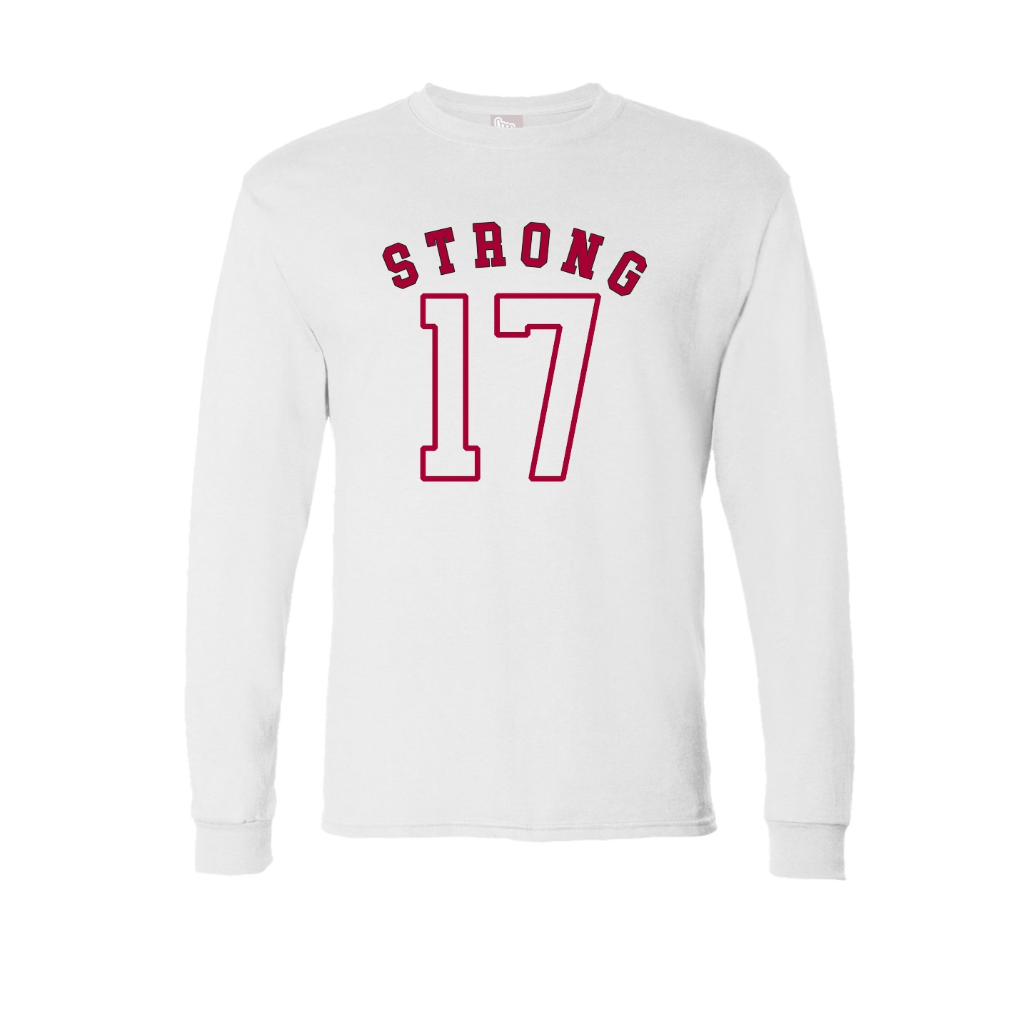Long Sleeve Tee — Shirsey Arch in White