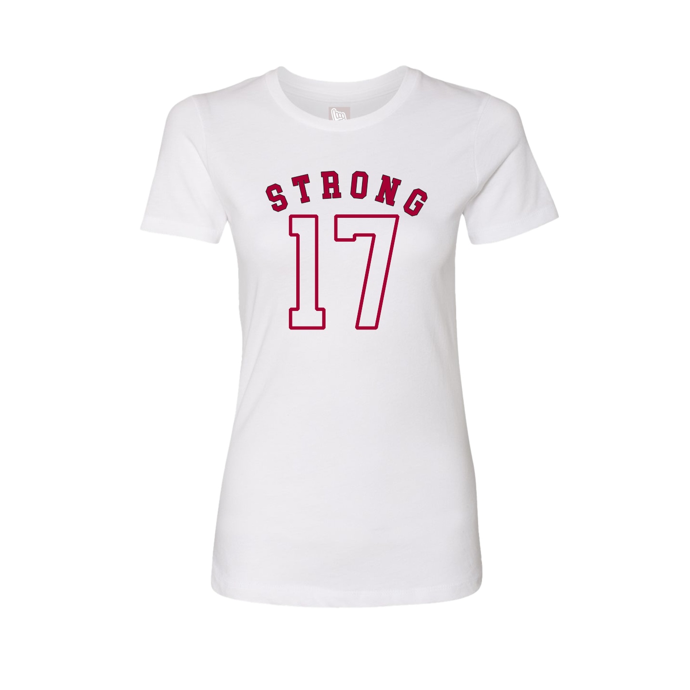 Womens Tee — Shirsey Arch in White
