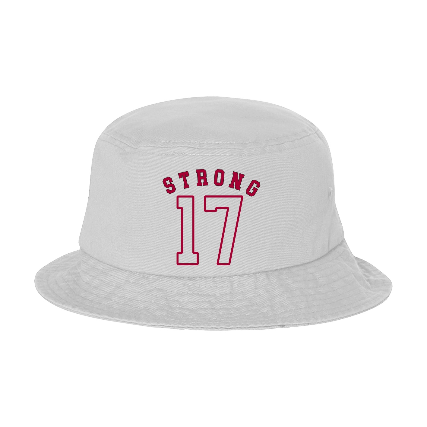Bucket Cap — Shirsey Arch in White