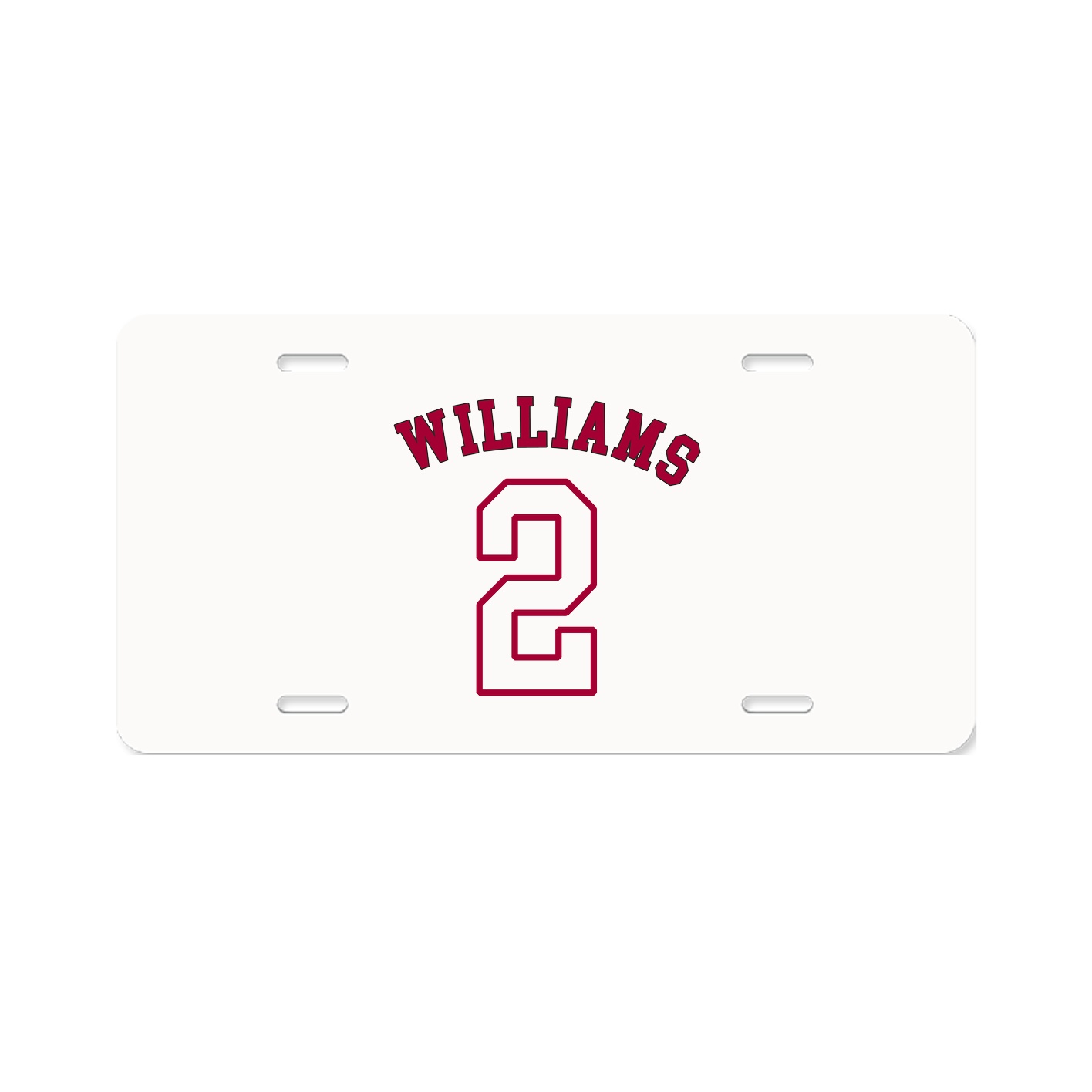 License Plate — Shirsey Arch in Classic
