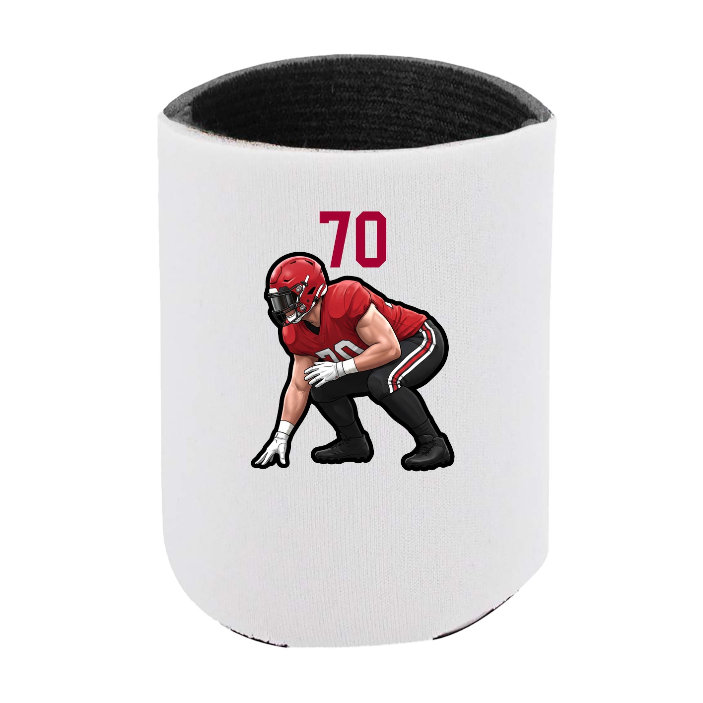 Can Holder — Number Top in White