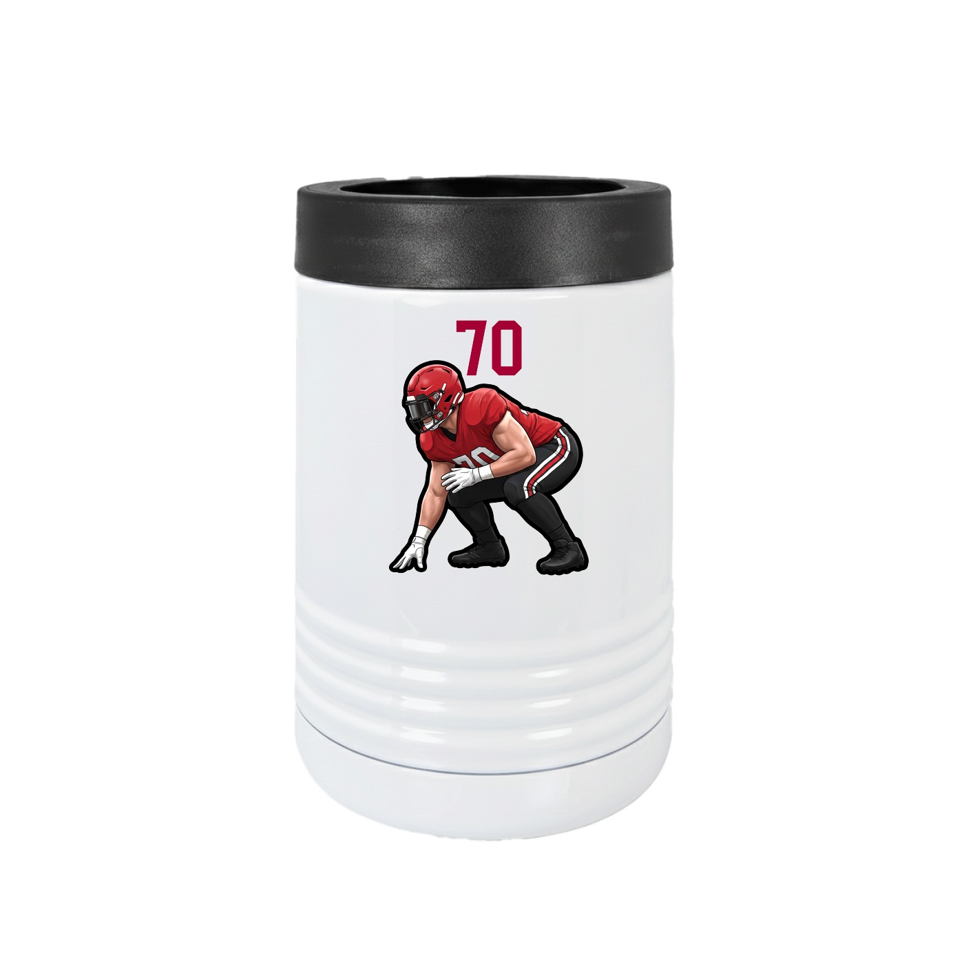 Beverage Holder — Number Top in White
