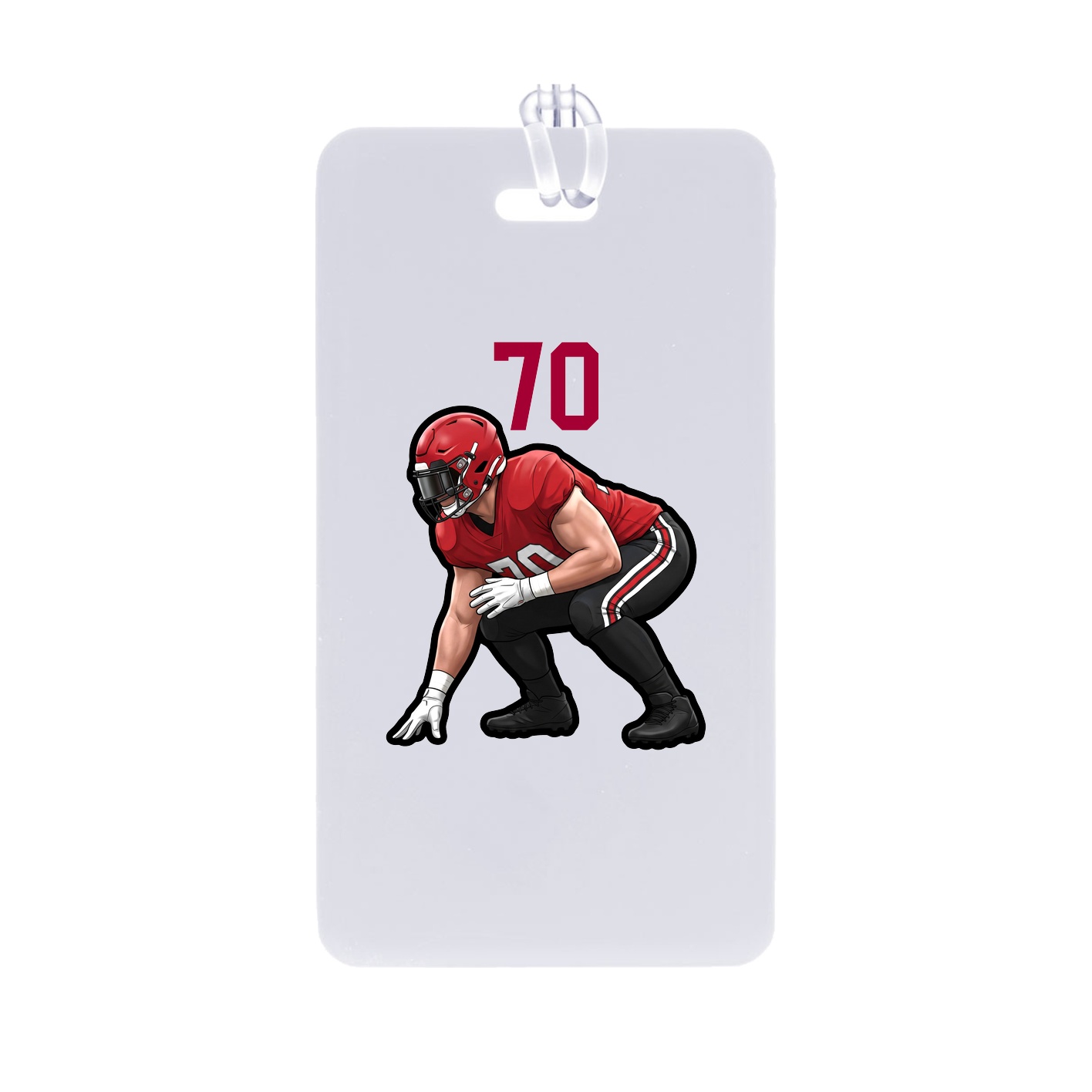 Bag Tag — Number Top in Classic