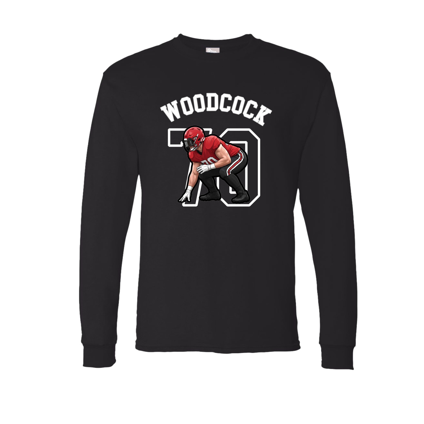 Long Sleeve Tee — Shirsey Arch in Black