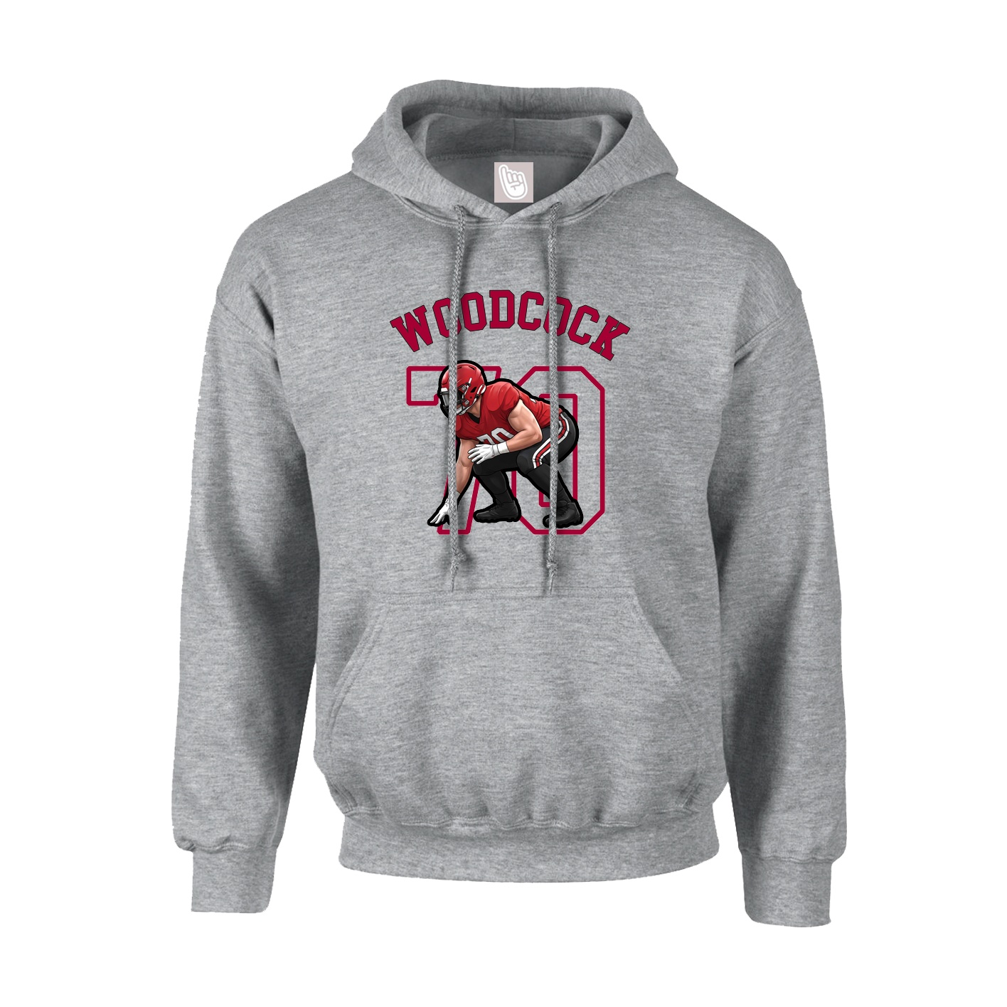 Hoodie — Shirsey Arch in Grey