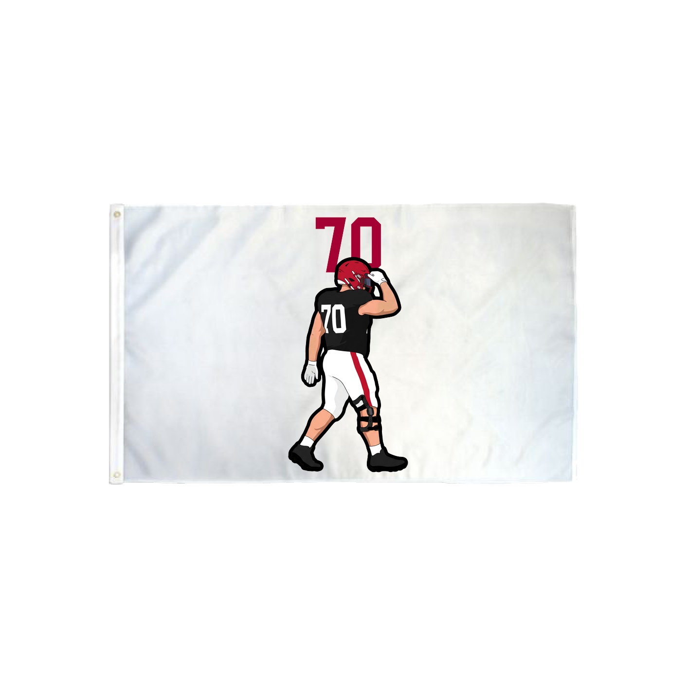 3x5 Flag — Number Top in Classic