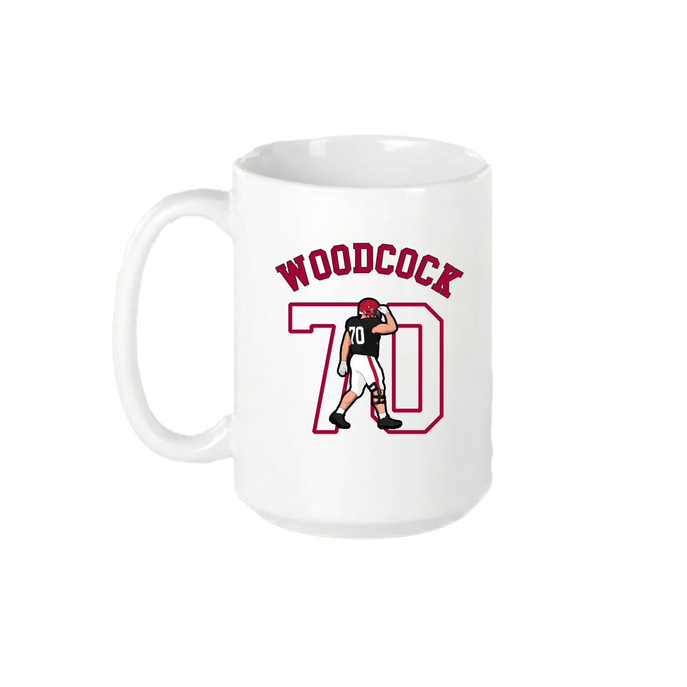 15oz Coffee Mug — Shirsey Arch in White