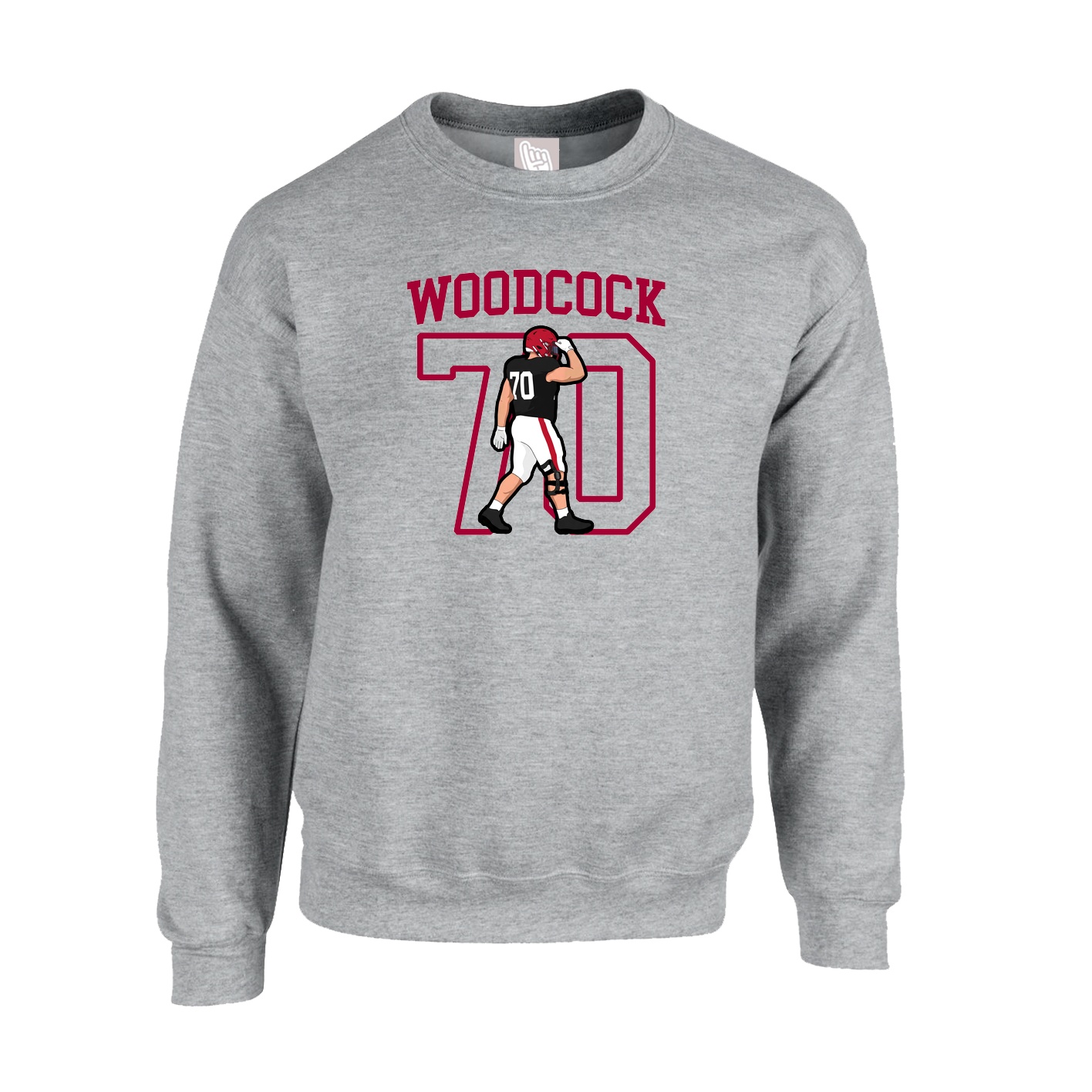 Fleece Crew — Shirsey in Grey