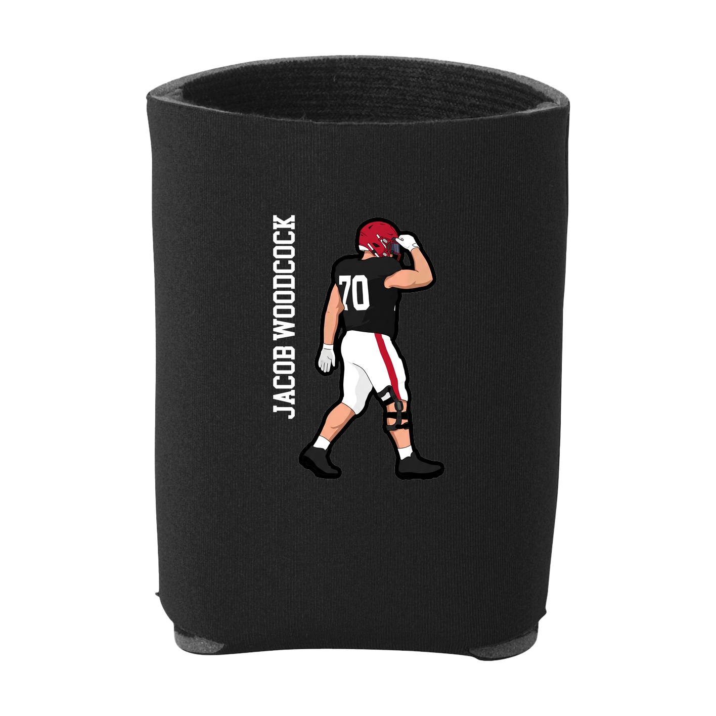 Can Holder — Name Vertical in Black