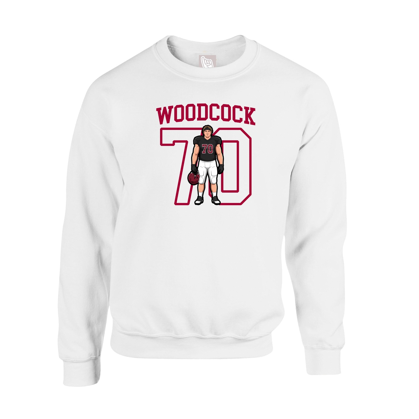 Fleece Crew — Shirsey in White