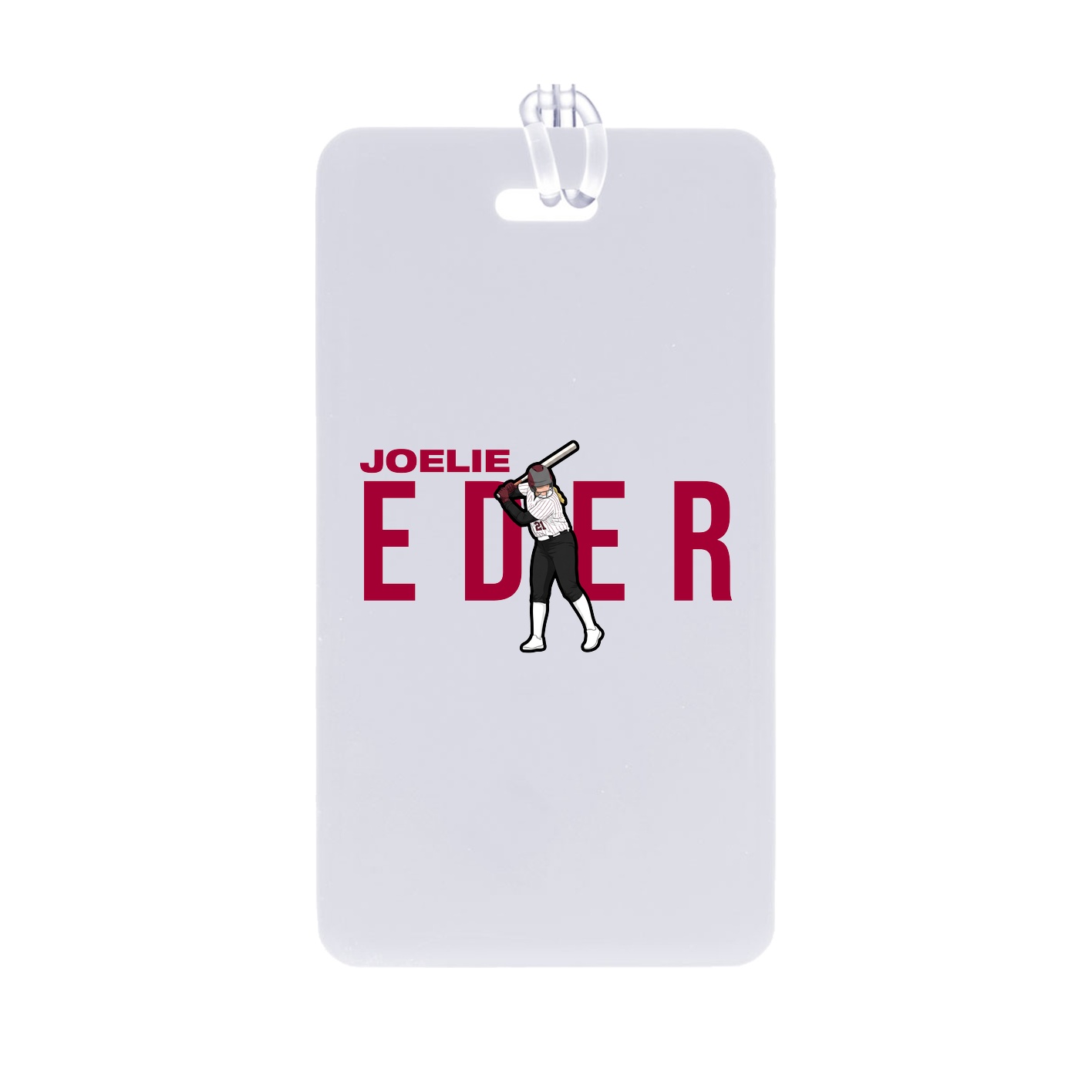 Bag Tag — Player Name in Classic