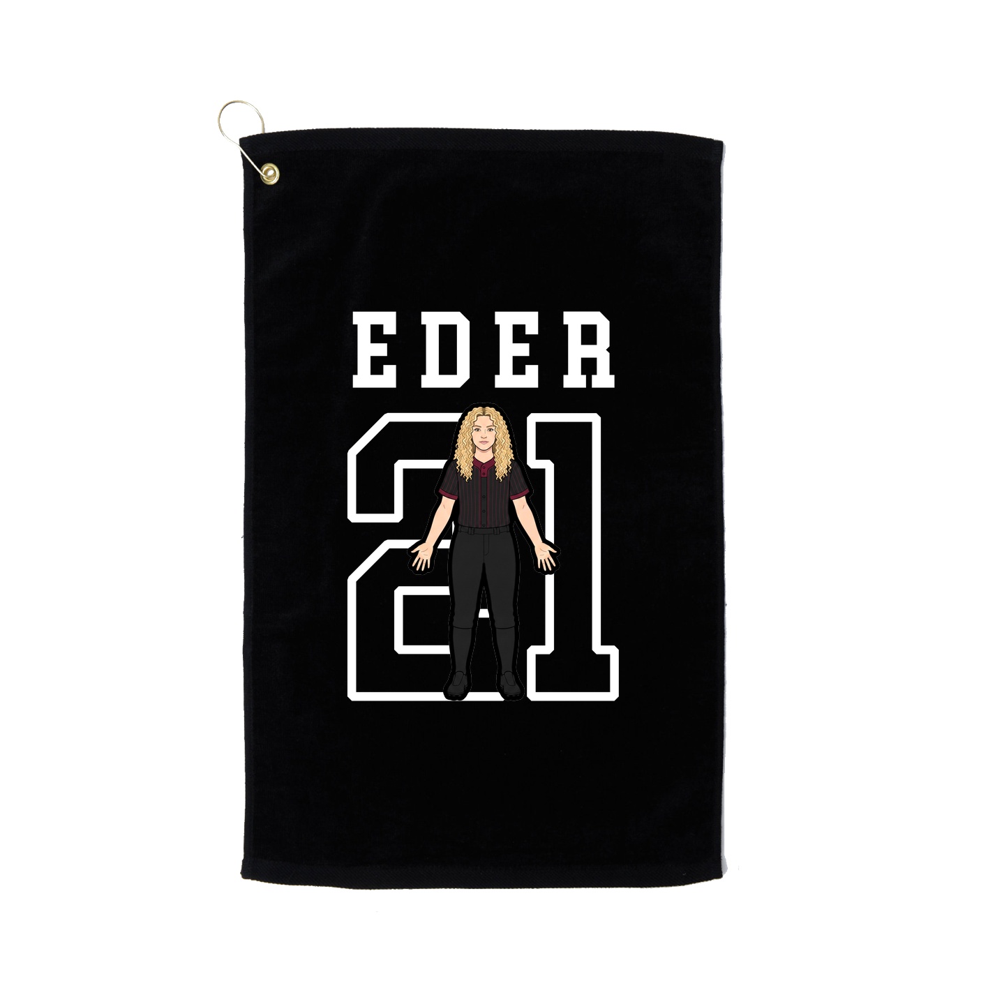 Golf Towel — Shirsey in Black