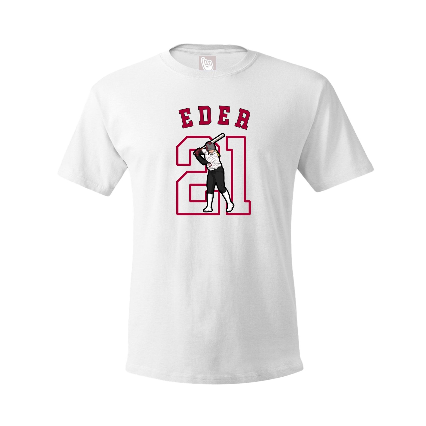 Youth Tee — Shirsey Arch in White