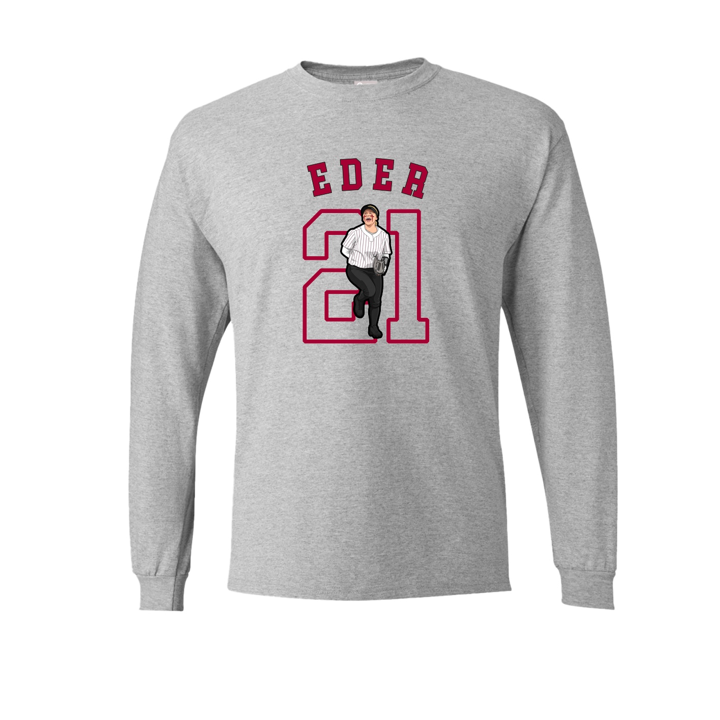 Long Sleeve Tee — Shirsey Arch in Grey