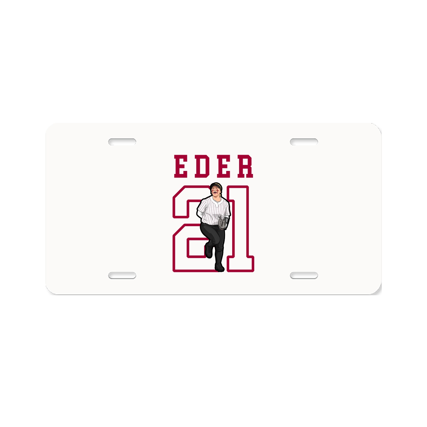 License Plate — Shirsey in Classic