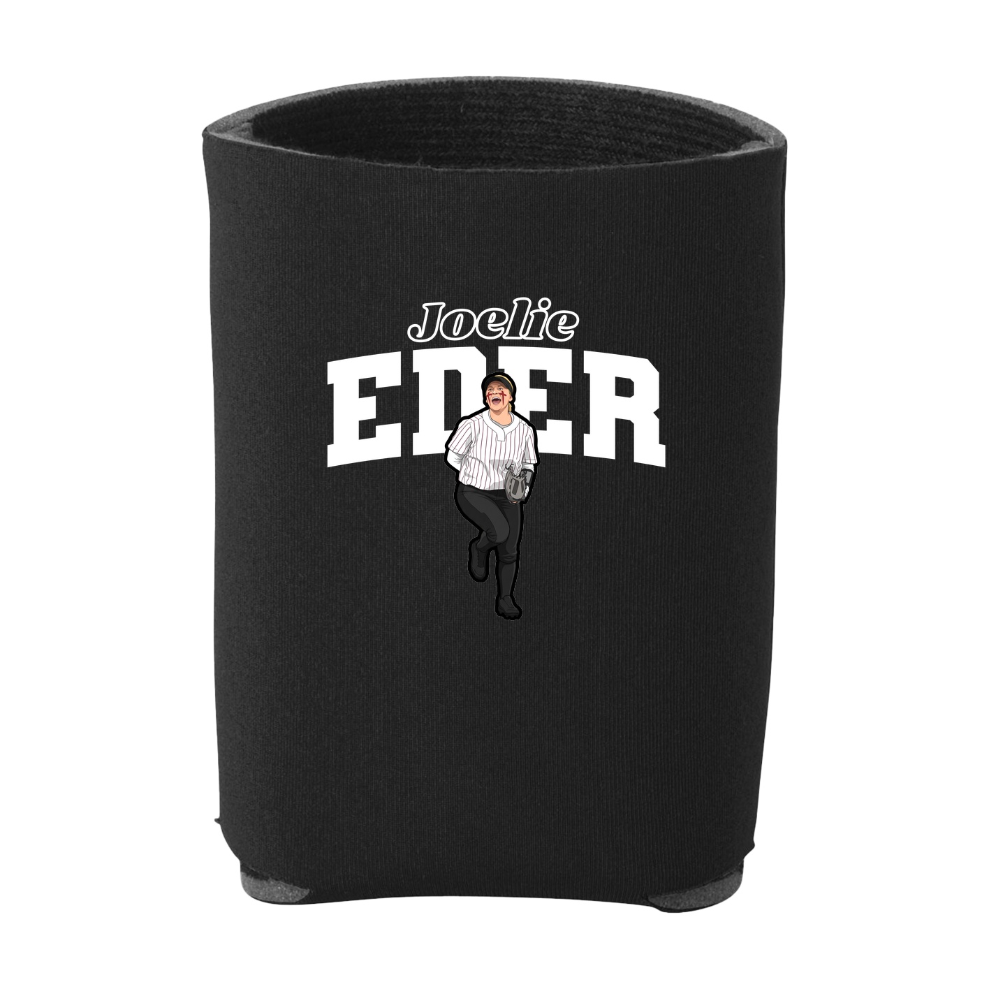 Can Holder — Name Arch in Black