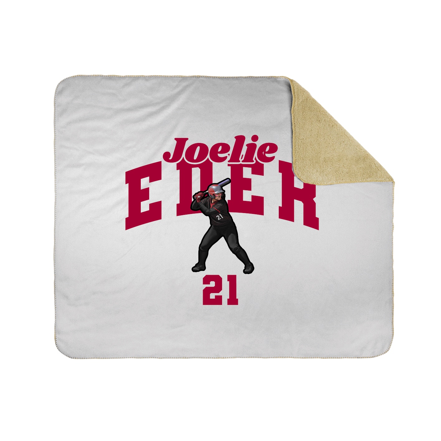 Throw Blanket — Signature Arch in White