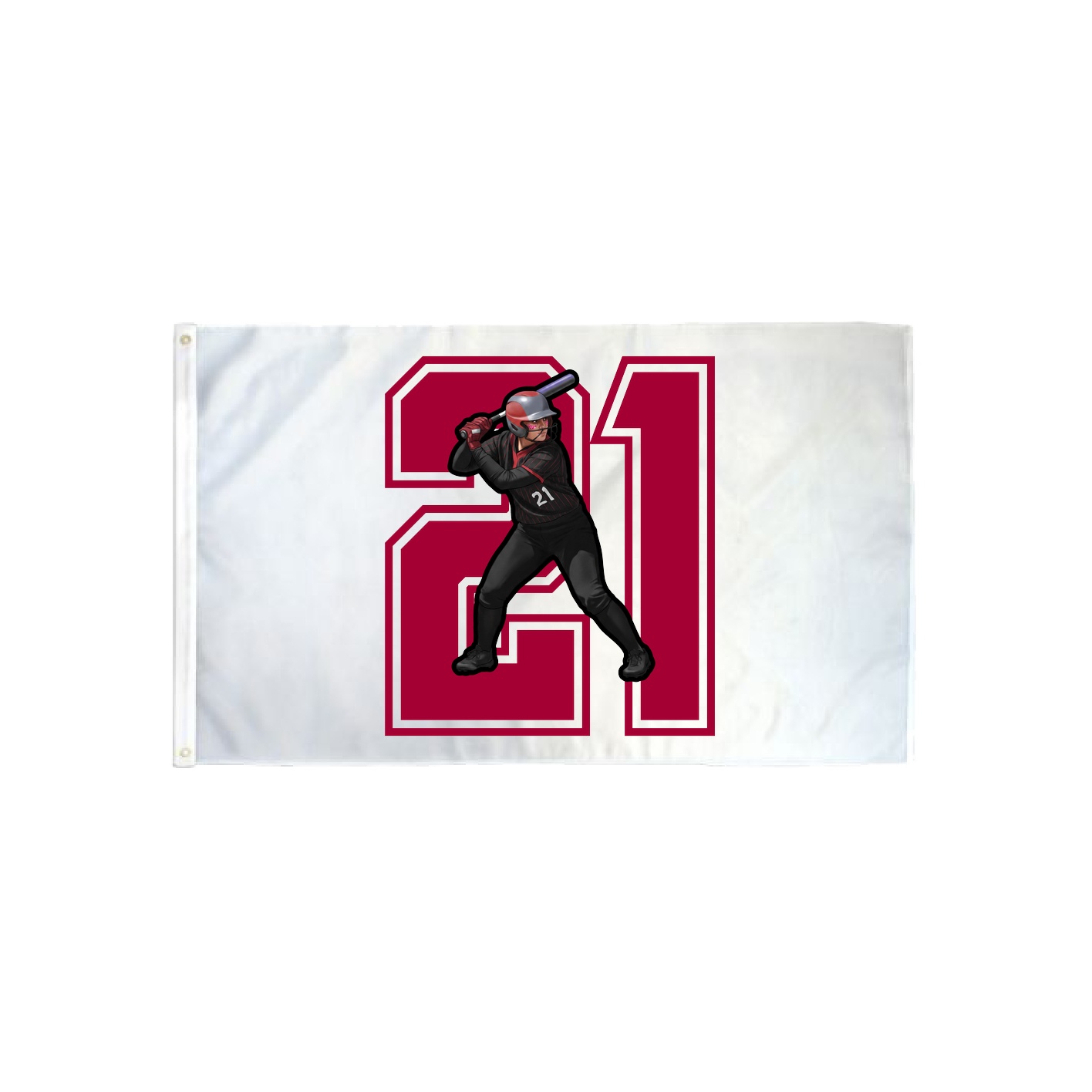 3x5 Flag — Number in Classic