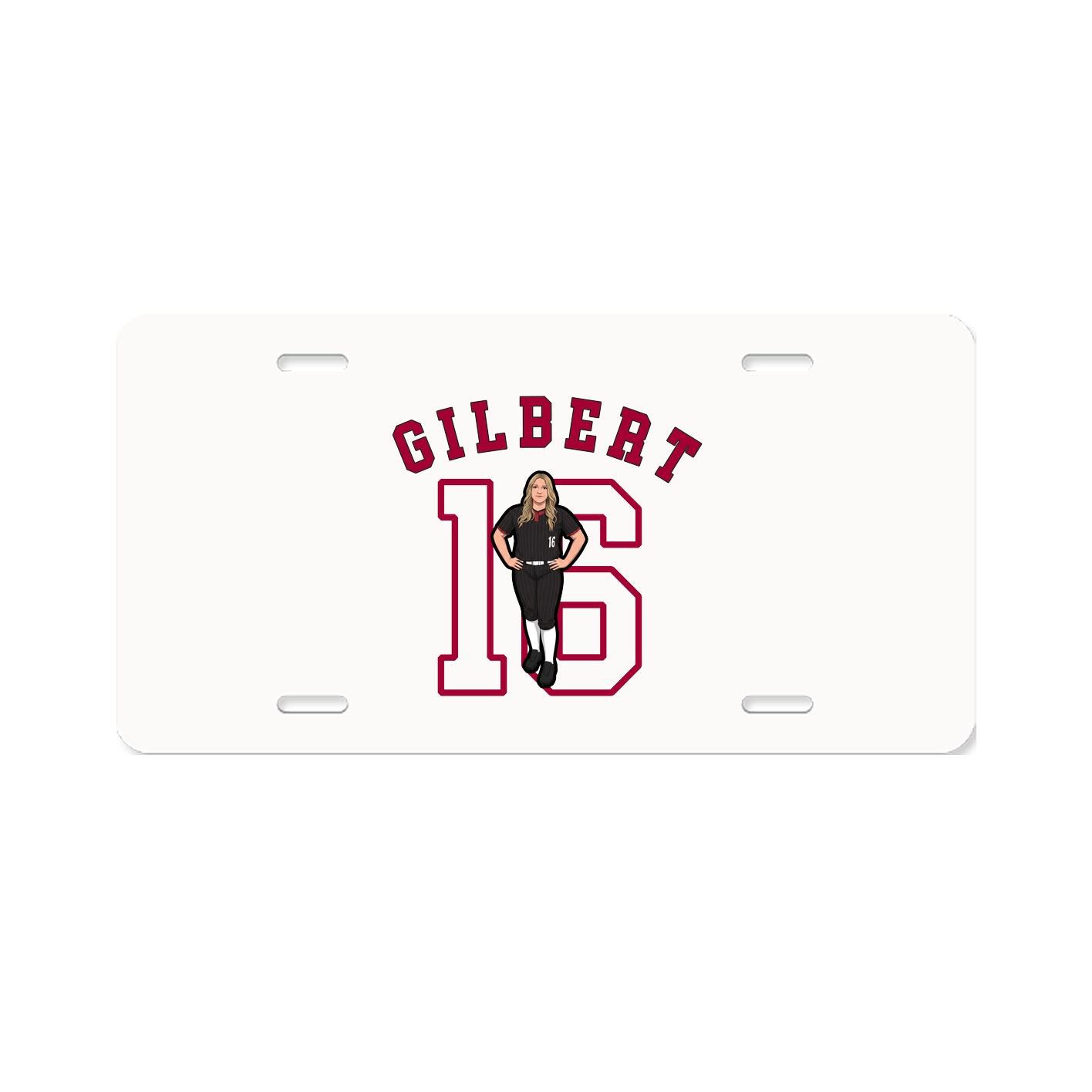 License Plate — Shirsey Arch in Classic