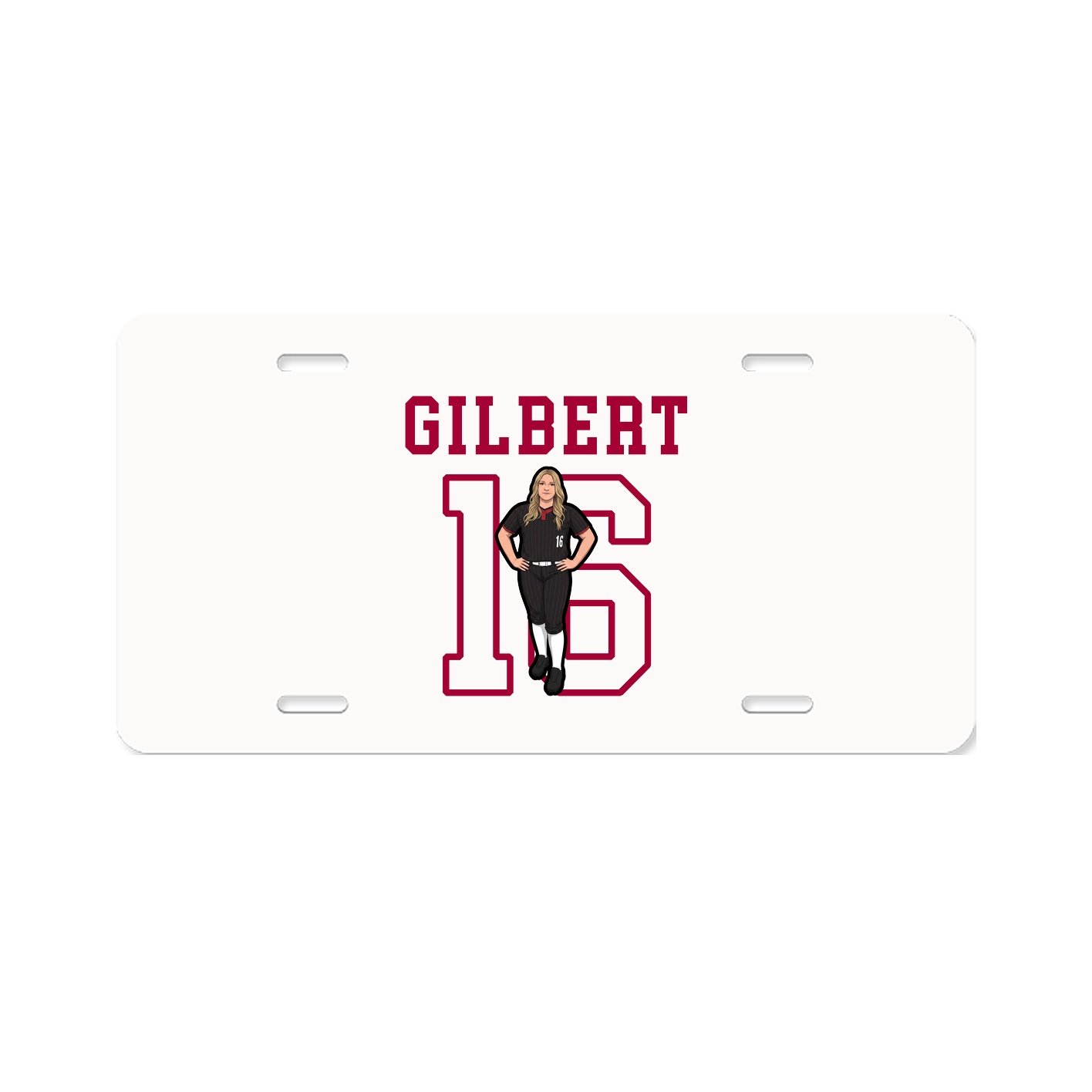 License Plate — Shirsey in Classic