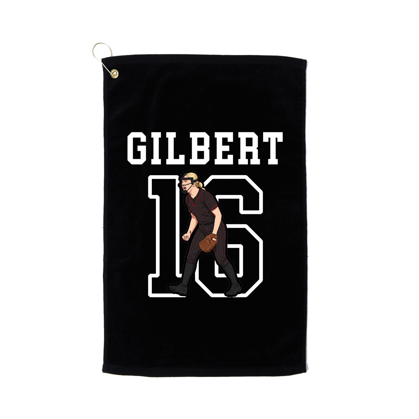 Golf Towel — Shirsey in Black