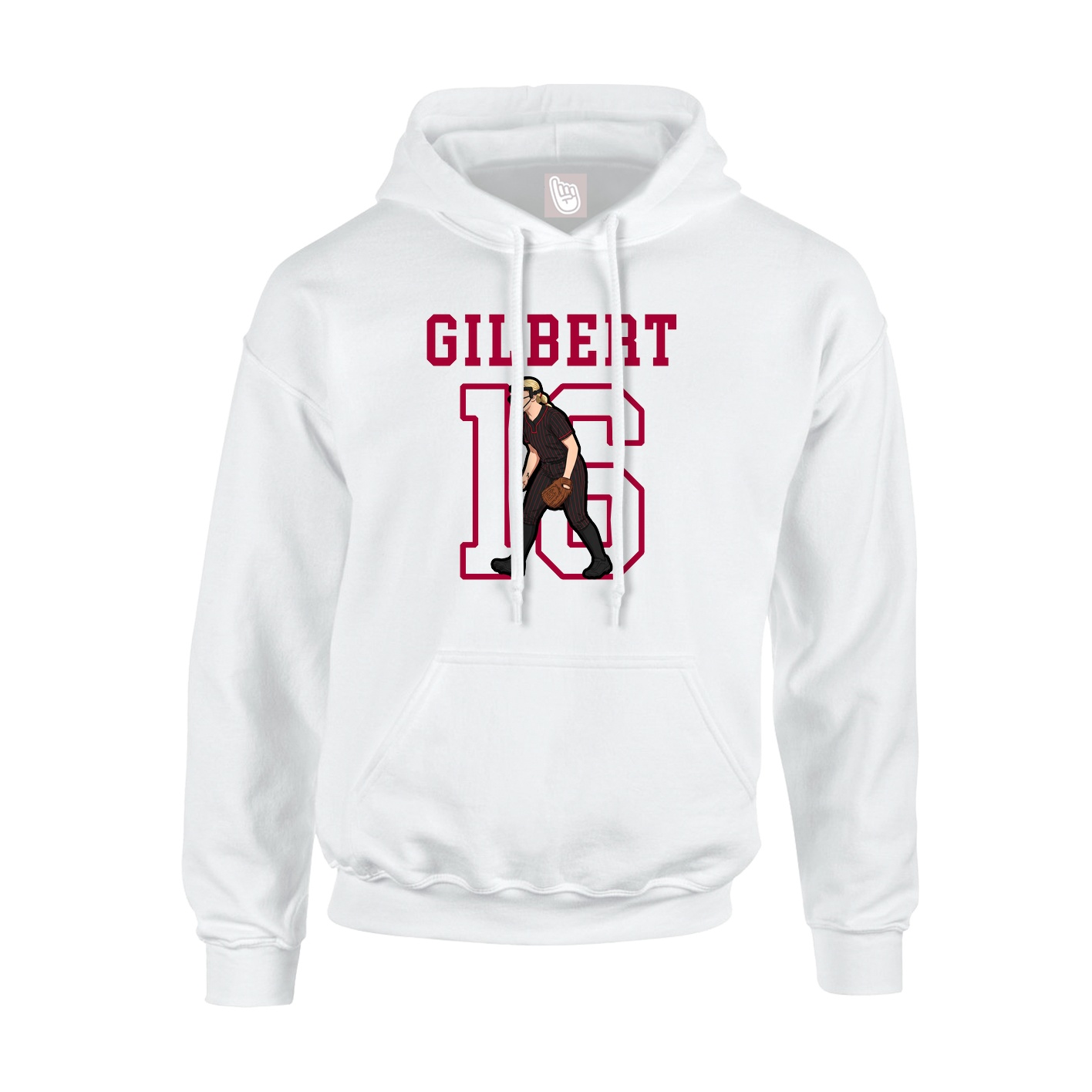 Youth Hoodie — Shirsey in White