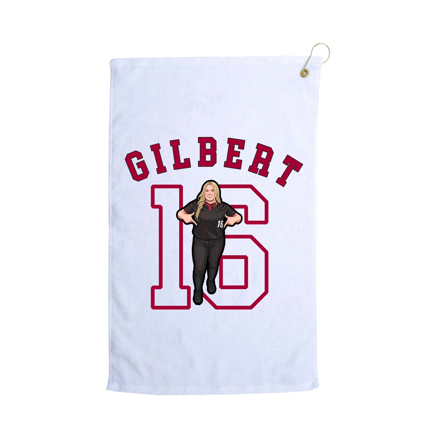 Terry Velour Golf Towel