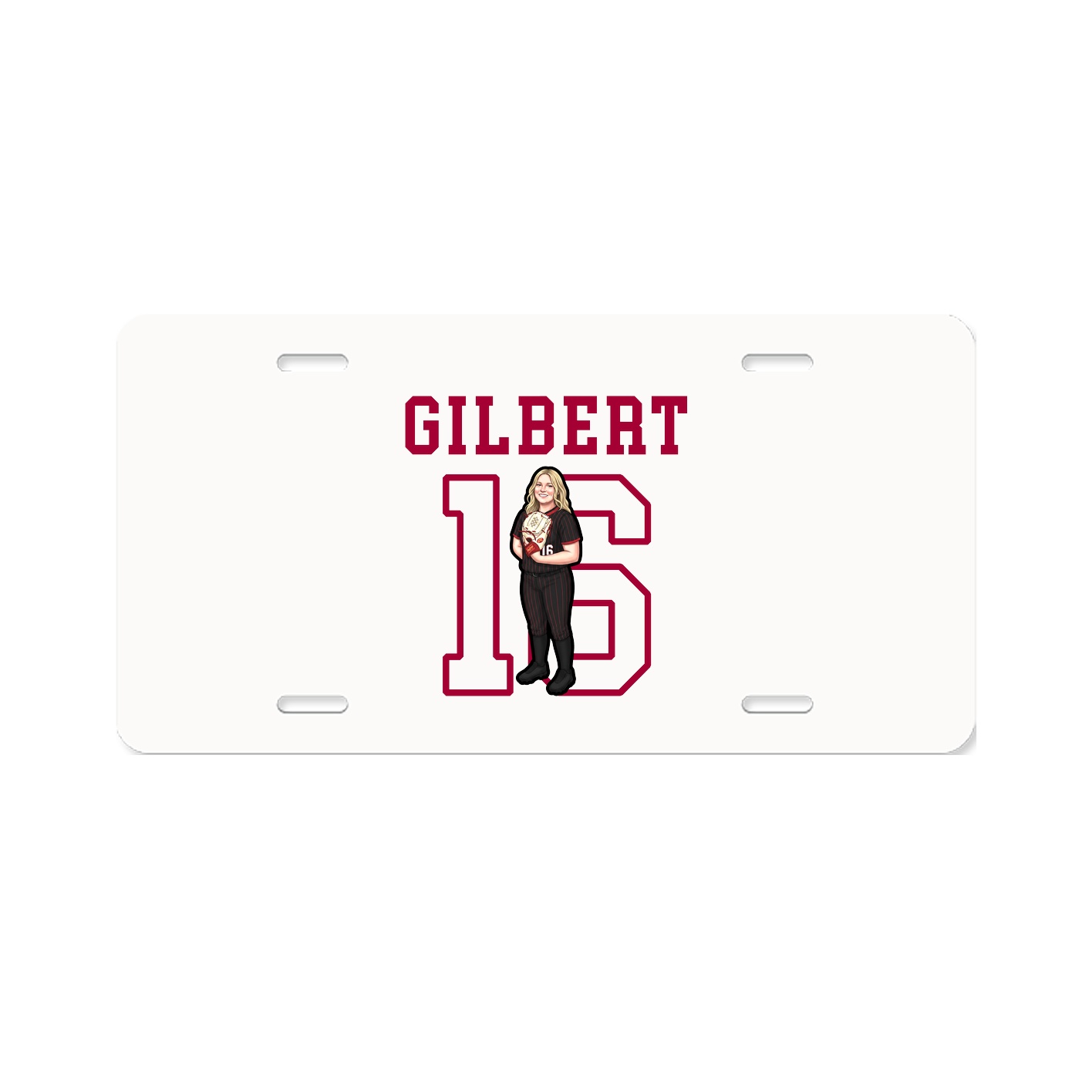 License Plate — Shirsey in Classic