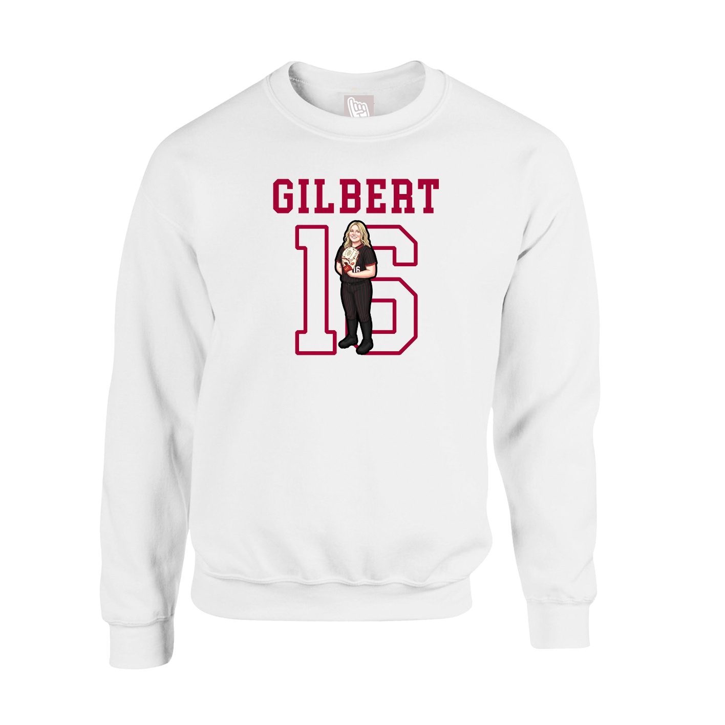 Fleece Crew — Shirsey in White