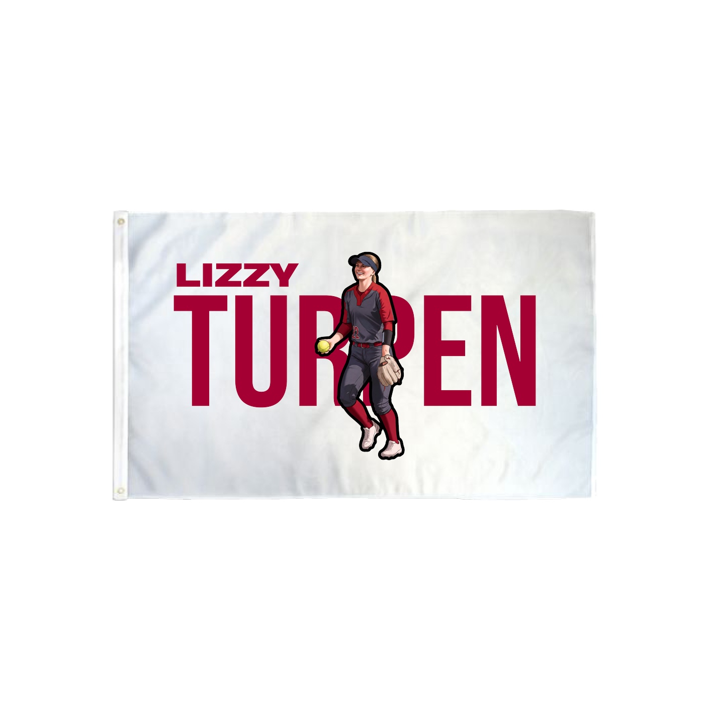 3x5 Flag — Player Name in Classic