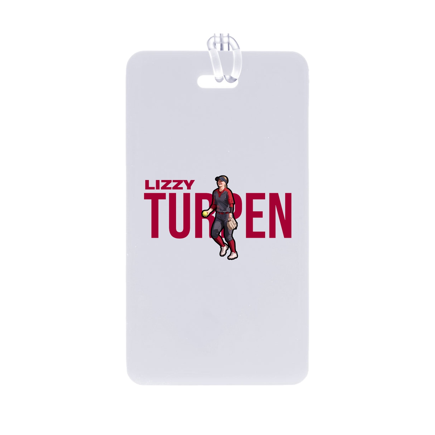 Bag Tag — Player Name in Classic
