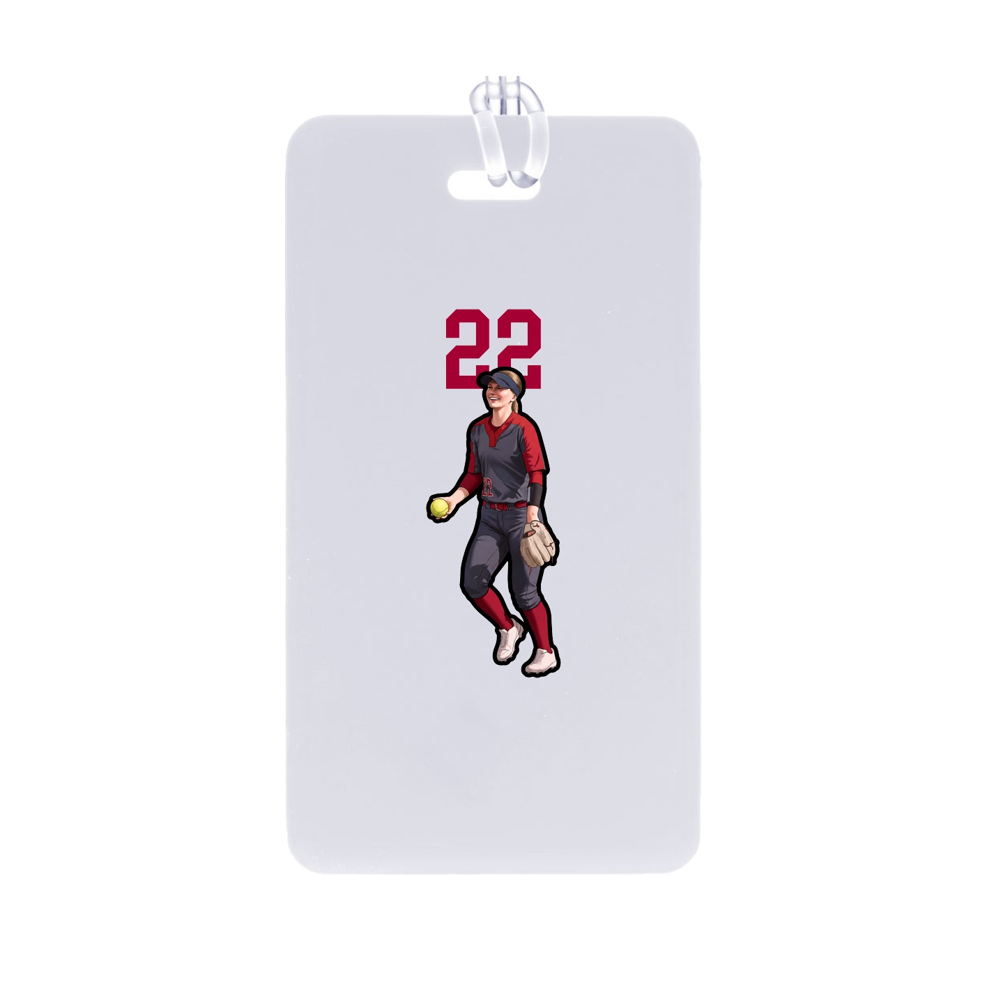 Bag Tag — Number Top in Classic
