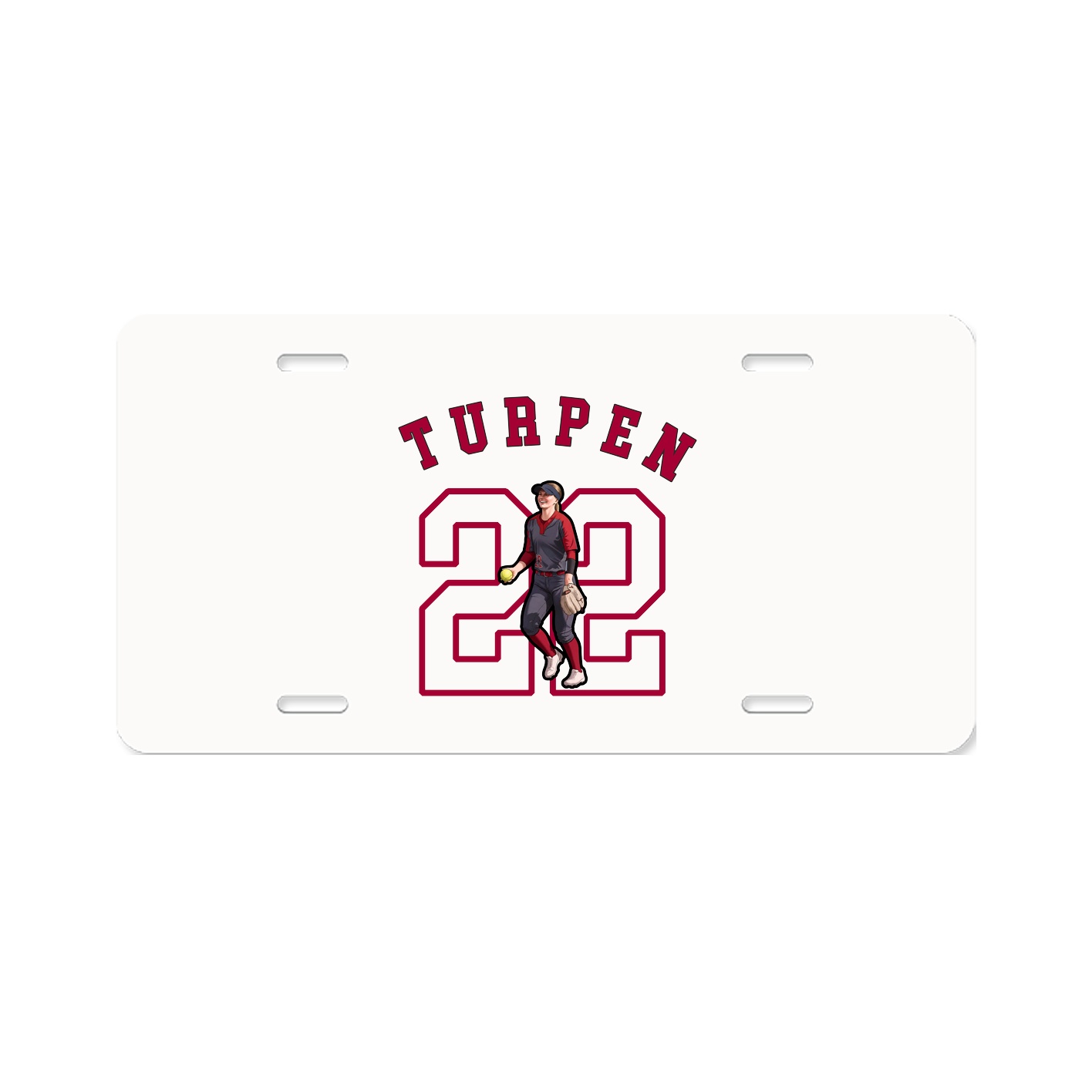 License Plate — Shirsey Arch in Classic