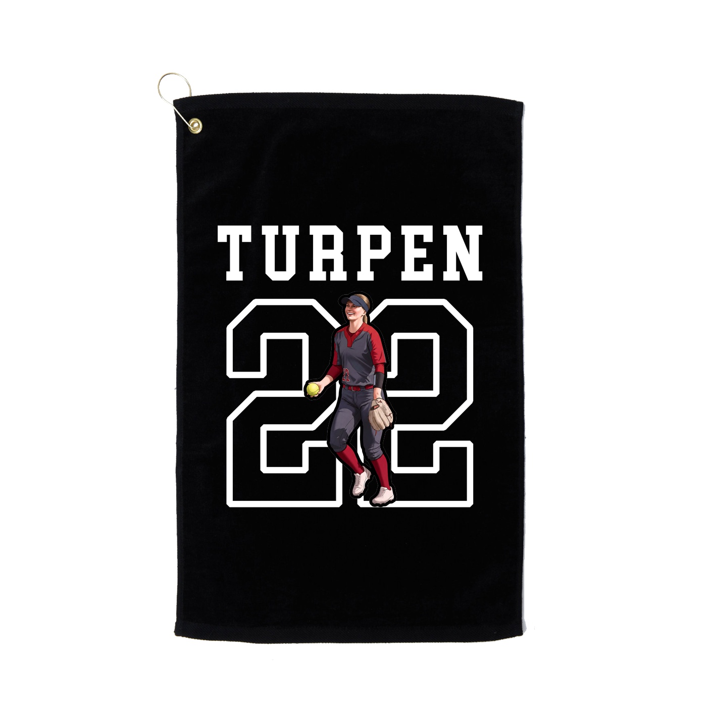 Golf Towel — Shirsey in Black