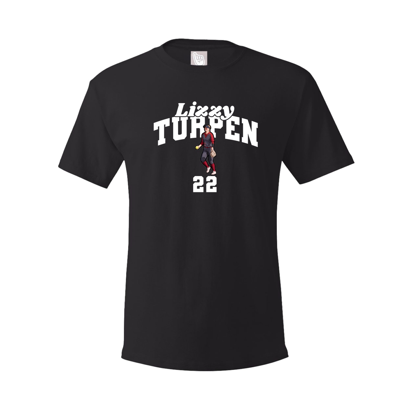 Youth Tee — Signature Arch in Black