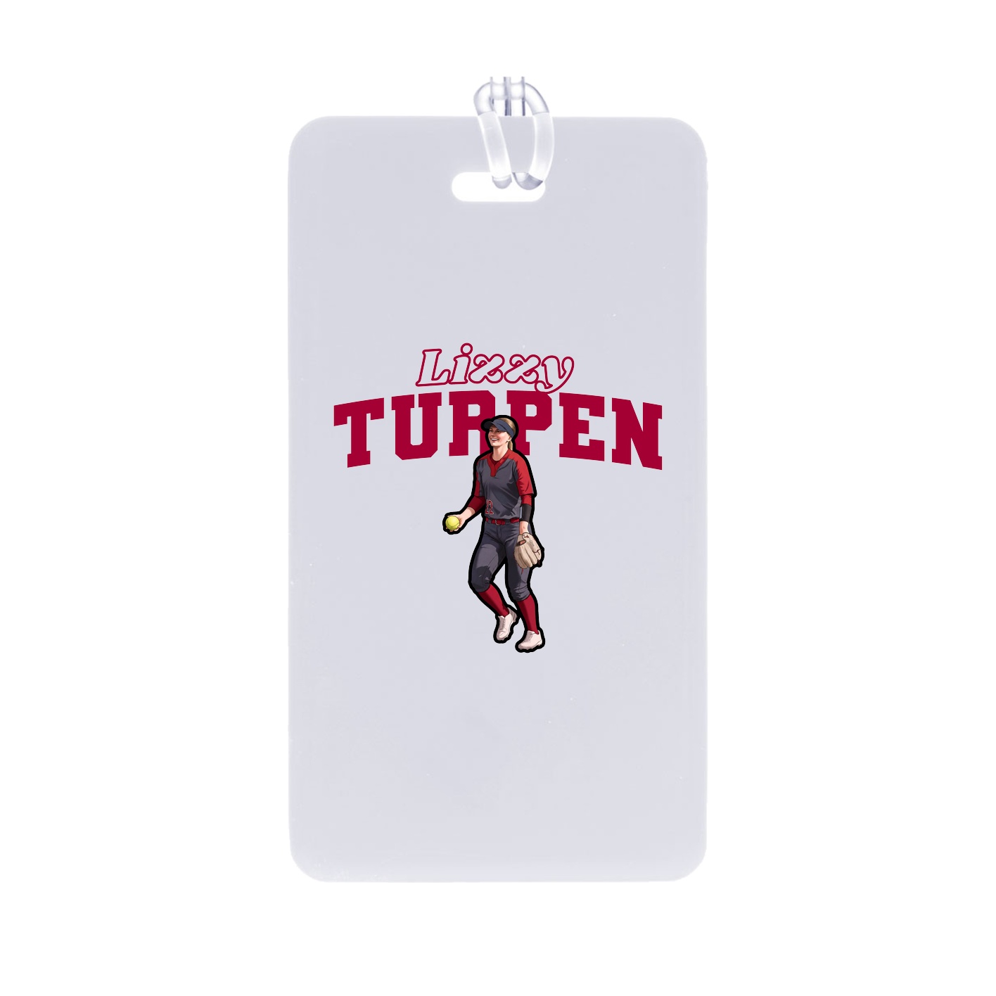 Bag Tag — Name Arch in Classic