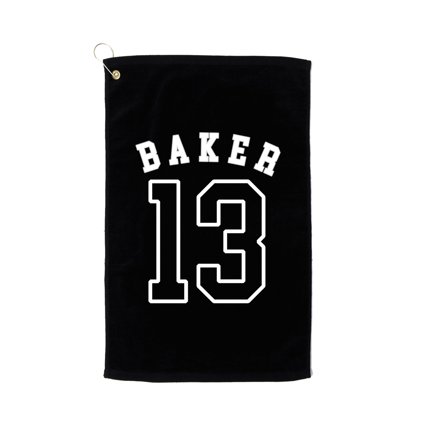Golf Towel — Shirsey Arch in Black