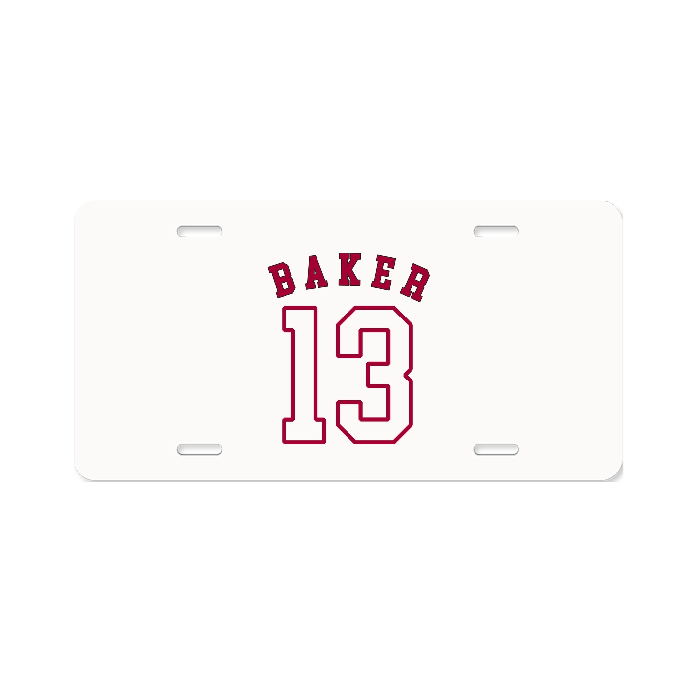 License Plate — Shirsey Arch in Classic