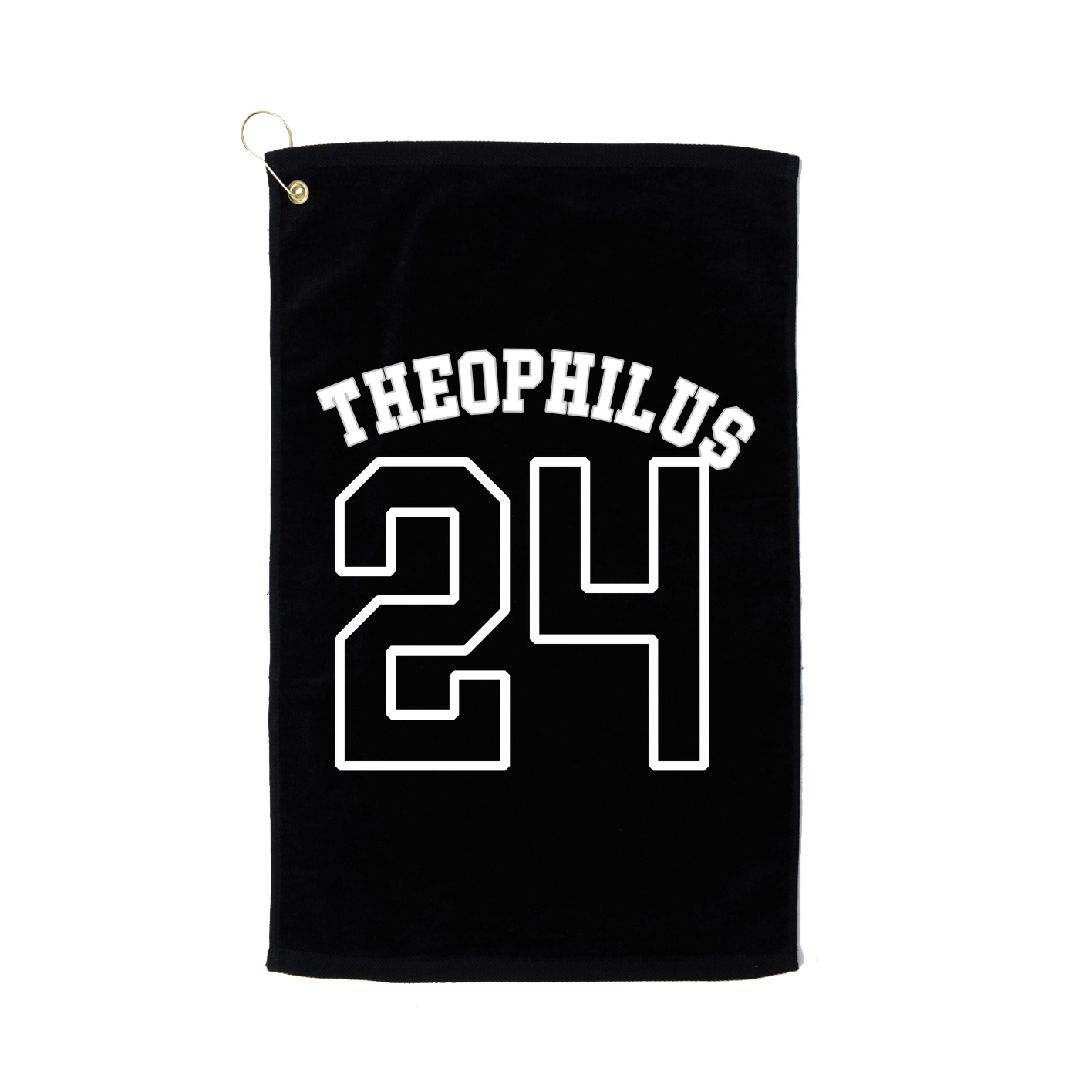 Golf Towel — Shirsey Arch in Black