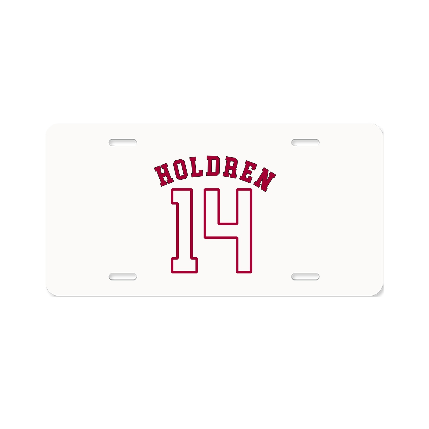 License Plate — Shirsey Arch in Classic