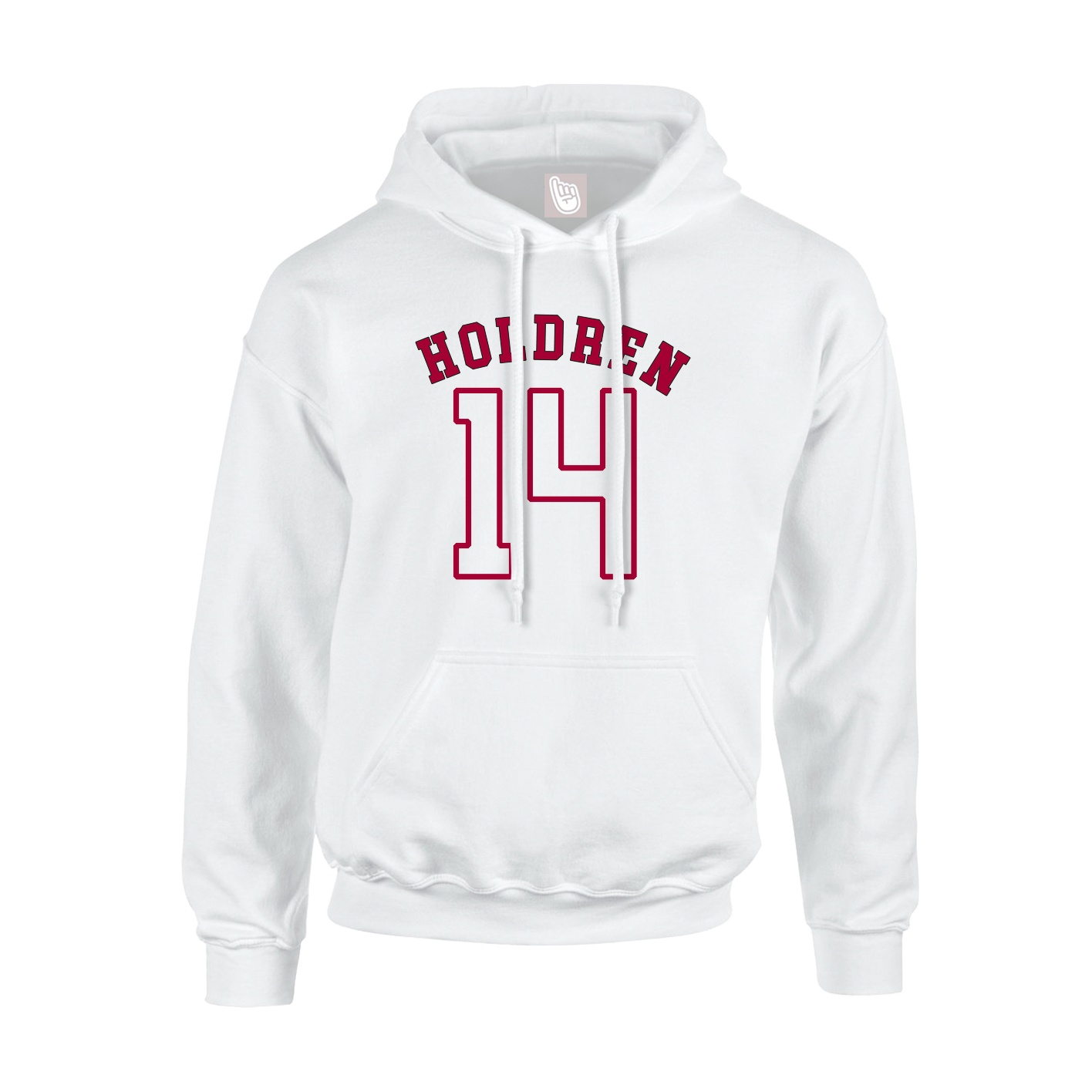 Hoodie — Shirsey Arch in White