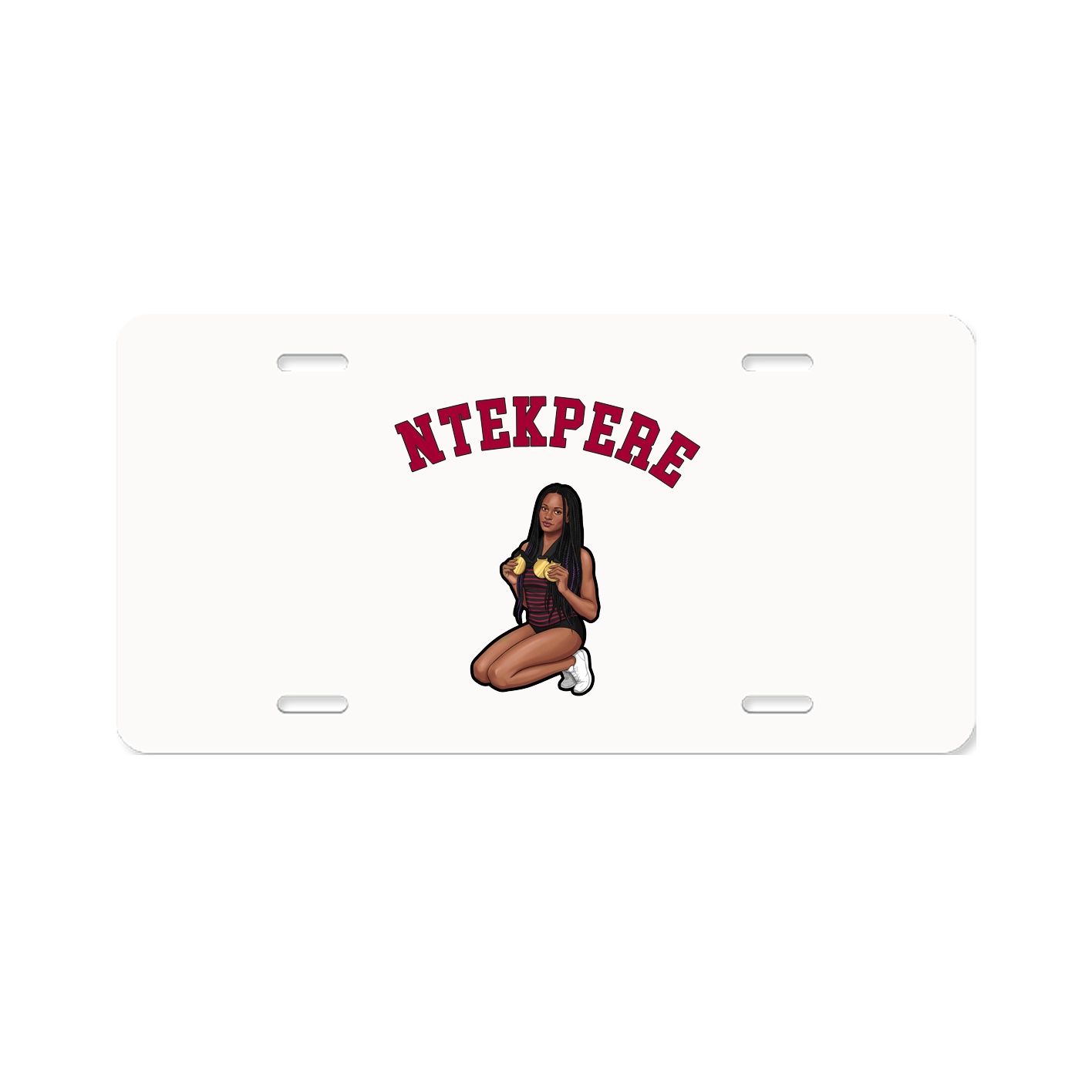 License Plate — Shirsey Arch in Classic