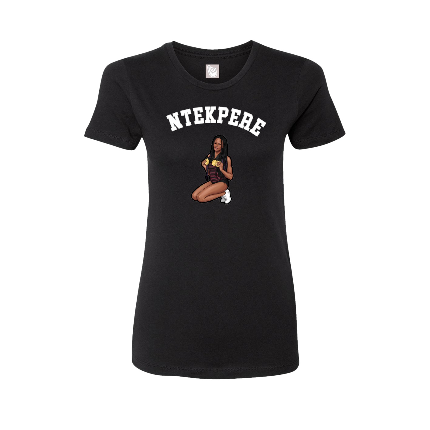 Womens Tee — Shirsey Arch in Black